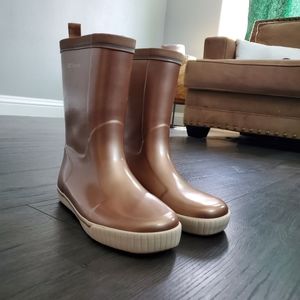 Tretorn Rain boots rose gold